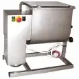 MÉLANGEUR DE VIANDE MONOLAME EN VENTE LIBRE - MOD. F30/1P - Capacité : 30 Kg - Puissance 0,75 kW - Poids Kg 40 - Dimensions cm. L 72 X P 36 X h 57 - Norme CE