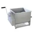 MÉLANGEUR DE VIANDE MANUEL À DEUX LAMES - MOD. M402P - Capacité:40 Kg - Dimensions cm. L 54 X P 46 X h 42 - Norme CE