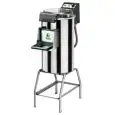 LAVE-MOULES Mod. LCF18 - Capacité charge kg 10-18 - Production horaire kg/h 220 - (Équipé d' un disque pour moules) - Alimentation Monophasé ou triphasé - Puissance hp 1,2 / 900W - Norme CE