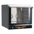 FOUR ÉLECTRIQUE À CONVECTION POUR GASTRONOMIE, PÂTISSERIE ET BOULANGERIE NERONE - MOD. EKO 4 DIG - CONTRÔLE NUMÉRIQUE - POSSIBILITÉ D'ENREGISTRER DES RECETTES - PORTE ABATTANTE - ALIMENTATION MONOPHASÉE 230V/1/50Hz - PUISSANCE 3,35 kW - CAPACITÉ : 4 PLAQU