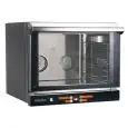 FOUR ÉLECTRIQUE À CONVECTION POUR GASTRONOMIE NERONE - MOD. EKO 4 DIG GN - CONTRÔLE NUMÉRIQUE - POSSIBILITÉ D'ENREGISTRER DES RECETTES - PORTE ABATTANTE - ALIMENTATION MONOPHASÉE 230V/1/50Hz - PUISSANCE 3,35 kW - CAPACITÉ :  4 PLAQUES / GRILLES GN 1/1 de 