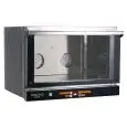 FOUR ÉLECTRIQUE À CONVECTION POUR PÂTISSERIE ET BOULANGERIE NERONE - MOD. EKO 3 DIG PS - CONTRÔLE NUMÉRIQUE - POSSIBILITÉ D'ENREGISTRER DES RECETTES - PORTE ABATTANTE - ALIMENTATION MONOPHASÉE 230V/1/50Hz - PUISSANCE 3,35 kW - CAPACITÉ : 3 PLAQUES / GRILL