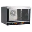 FOUR ÉLECTRIQUE À CONVECTION POUR GASTRONOMIE, PÂTISSERIE ET BOULANGERIE NERONE - MOD. EKO 3 DIG GN/PS - CONTRÔLE NUMÉRIQUE - POSSIBILITÉ D'ENREGISTRER DES RECETTES - PORTE ABATTANTE - ALIMENTATION MONOPHASÉE 230V/1/50Hz - PUISSANCE 3,66 kW - CAPACITÉ : 3