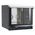 FOUR ÉLECTRIQUE À CONVECTION AVEC GRILL POUR GASTRONOMIE, PÂTISSERIE ET BOULANGERIE NERONE - MOD. EKO 4 MEC GRILL - PORTE ABATTANTE - ALIMENTATION MONOPHASÉE 230V/1/50Hz - PUISSANCE 3,35 kW + 1,7 kW GRILL - CAPACITÉ : 4 PLAQUES/GRILLES 43,5 x 35 cm OU 4 P