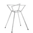 Base - couleur aluminium - Structure en acier inox chromé - Modèle 1647-EC1