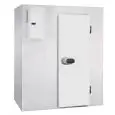 Chambre froide modulaire - Épaisseur panneau  cm  7 - SANS SOL - H 247 - Équipé de n. 1 porte de  cm 80 x h 185 - Moteur exclus