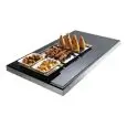 PLATEAU DE TABLE CHAUFFANT À SEC en acier inoxydable - Température 60°C/70°C