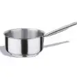 CASSEROLES FRANÇAISES EN ACIER INOX 18/10 - COMPATIBLE AVEC CUISINE À INDUCTION