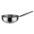 CASSEROLES BOMBÉS EN ACIER INOX 18/10 - COMPATIBLE AVEC CUISINE À INDUCTION