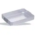 COCOTTES RECTANGULAIRES ÉQUIPÉ DE POIGNÉES ARTICULÉS EN ALUMINIUM