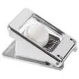 COUPE OEUF EN ACIER INOX - DIMENSIONS 8 x 10 x h3 cm