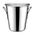 SEAU À CHAMPAGNE EN ACIER INOX ÉQUIPÉ DE POIGNÉES FIXES - DIMENSIONS ø 210 x h200 mm