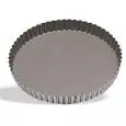 TOURTIÈRES RONDES CANNELÉES ANTI ADHÉSIVES - HAUTEUR 2,5 cm