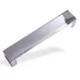 PLAQUE RECTANGULAIRE POUR GÂTEAUX EN ACIER INOX - HAUTEUR 6 cm