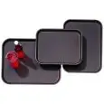 PLATEAUX RECTANGULAIRES EN POLYPROPYLÈNE, SÛRFACE ANTIDÉRAPANTE