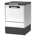 LAVE-VERRES ÉLECTRONIQUE EN ACIER INOX AISI 304 18/10 - Mod. 6222 VZ - PASSAGE UTILE HAUTEUR MAXIMUM 29 cm - PANIER CARRÉ 40 x 40 cm - CYCLE 120" - Doseur automatique de produit de rinçage - Dimension totale L 42,5 x P 50,5 x H 71,9 cm