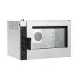 FOUR ÉLECTRIQUE À CONVECTION POUR GASTRONOMIE ET PÂTISSERIE  - Mod NEME52 - CONTRÔLE ÉLECTROMÉCANIQUE  - HUMIDIFICATEUR ET À UNE VITESSE- ALIMENTATION TRIPHASÉ 400/3/50 - PUISSANCE  KW 6,3 - CAPACITÉ : 5 X (GN 1/1 ; 60X40) -DISTANCE ENTRE PLAQUES  Cm 7,4 