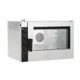 FOUR ÉLECTRIQUE MIXTE À CONVECTION ET VAPEUR DIRECTE POUR GASTRONOMIE ET PÂTISSERIE - Mod NECE52 - CONTRÔLE ÉLECTROMÉCANIQUE - ALIMENTATION TRIPHASÉ 400/3/50 - PUISSANCE  KW 6,3 - CAPACITÉ : 5 X (GN 1/1 ; 60X40) -DISTANCE ENTRE PLAQUES  cm 7,4 - DIM cm L 