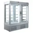 VITRINE RÉFRIGÉRÉE POUR PÂTISSERIE ET CRÈME GLACÉE - MOD. TEK/58 - STRUCTURE EXTERNE EN ALUMINIUM ANODISÉ - VERRE À FAIBLE ÉMISSIVITÉ - TEMPÉRATURE +C +5/-25 - DEUX COMPARTIMENTS SÉPARÉS - ALIMENTATION MONOPHASÉE - RÉFRIGÉRATION VENTILÉE - VITRINE DE VOTR