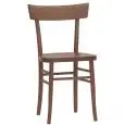 Sedia - couleur marron - Structure en bois de hêtre - Modèle 1848-SI04-M