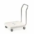 Chariot pour casiers de lave-vaisselle - Mod. 2205P - Base en polyéthylène et poignée en acier inoxydable - Dimensions cm 75 x 58 x 85 h