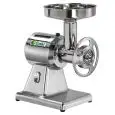 HACHOIR PROFESSIONNEL 22/SN - Groupe de broyage en acier inoxydable - Puissance en chevaux 1,5 - 1100 W 230 V Monophasé - Production horaire en kg/h 150-250