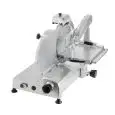 TRANCHEUSE VERTICALE  - Mod. 30AIPVSR - Convient pour viande - Alimentation MONOPHASÉ  230V/1/50Hz - Lame Ø 300 - Largeur max de coupe mm 215x210 - Aiguiseur  fixe  - Norme CE