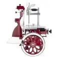 TRANCHEUSE À VOLANT MANUEL  - Mod. 30V VFM - Lame Ø 300 - Largeur max de coupe mm 230x190 - Aiguiseur  fixe  - Dim. cm L 60 x P 72 x 74 H - Norme CE