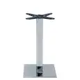 Base - couleur aluminium - Structure en acier inox satiné, pieds réglables - Modèle 363-60321