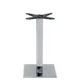Base - couleur aluminium - Structure en acier inox chromé, pieds réglables - Modèle 364-6032C