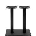 Base - couleur noir - Structure en acier verni, pieds réglables - Modèle 403-341M-01
