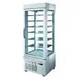 VITRINE RÉFRIGÉRÉE POUR PÂTISSERIE ET CRÈME GLACÉE - MOD. TEK/16 - STRUCTURE EXTERNE EN ALUMINIUM ANODISÉ - VERRE À FAIBLE ÉMISSIVITÉ - TEMPÉRATURE °C -15/-25 - ALIMENTATION MONOPHASÉE - RÉFRIGÉRATION STATIQUE - VITRINE DE VOTRE CHOIX SUR 1, 2, 3 ou 4 CÔT