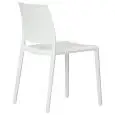 Sedia - couleur blanc - Structure en polypropylène - Modèle 462-blanc