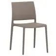 Sedia - couleur tourterelle - Structure en polypropylène - Modèle 462-tourterelle