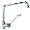 ROBINET POUR ÉVIER  - Mod 480 - Mono trou et 1 commande - Levier longue