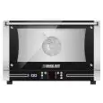 FOUR ÉLECTRIQUE À CONVECTION AVEC HUMIDIFICATEUR ET COMMANDES NUMÉRIQUES - Cod. BISTROT 464D - CONVIENT POUR PÂTISSERIE ET BOULANGERIE - Capacité plaques n. 4 60 x 40 cm- Puissance kW 6,5 -Voltage230/400 V 50/60 Hz - Température max °C 270 - Dim. Extérieu
