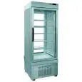 VITRINE RÉFRIGÉRÉE POUR PÂTISSERIE - MOD. TEK/21 - STRUCTURE EXTERNE EN ALUMINIUM ANODISÉ - VERRE À FAIBLE ÉMISSIVITÉ - TEMPÉRATURE °C -5/+10 - ALIMENTATION MONOPHASÉE - RÉFRIGÉRATION VENTILÉE - VITRINE DE VOTRE CHOIX SUR 1, 2, 3 ou 4 CÔTÉS - DIM. CM L 76