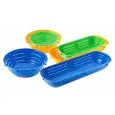 PANIERS RONDES EN POLYPROPYLÈNE POUR PÂTE - Résistants , hygienique et empilables - Lavables au lave vaisselle