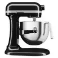 BATTEUR MÉLANGEUR PLANÉTAIRE KITCHENAID - Mod K6N Heavy Duty Noir - Structure en métal - 1 bol lt 6,6 - Puissance 375 W - Alimentation monophasée 220-240V - Dimensions cm L 28,7 x P 37,1 x H 41,9