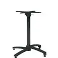 Base - couleur noir - Structure empilable en aluminium verni avec accessorio pieghevole e pieds réglables - Modèle 611-F3N-01