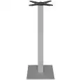 Base - couleur gris - ​Structure en acier verni, pieds réglables - Modèle 749-33940HG-01