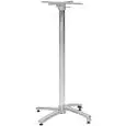 Base - couleur aluminium - Structure en aluminium empilable avec accessorio pieghevole e pieds réglables - Modèle 774-HF3G