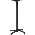 Base - couleur noir - Structure en aluminium empilable avec accessorio pieghevole e pieds réglables - Modèle 774-HF3N-01
