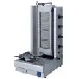 GYROS MACHINE À KEBAB À GAZ - EN ACIER INOX - ( kit GPL inclus ) - Mod. MK204 - N. 4 ZONES DE CUISSON - n. 4 GROUPES BRÛLEURS INFRAROUGES - CAPACITÉ MAX VIANDE : 70 Kg - Diamètre max viande 37 cm - Hauteur max viande 71 cm - Puissance Kw 15,3 - Alimentati