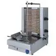 GYROS MACHINE À KEBAB ÉLECTRIQUE - EN ACIER INOX  - MOD. MK2 - N.2 ZONES DE CUISSON - CAPACITÉ MAX VIANDE : 30 Kg - Diamètre max viande 30 cm  - Hauteur max viande 56 cm - Puissance 6,4 Kw - BRANCHEMENT 400/3+N - TRIPHASE - Norme CE