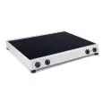PLAQUE VITROCÉRAMIQUE ÉLECTRIQUE PROFESSIONNELLE AVEC QUATRE ZONES - Mod. 4F-6-600-600 - Taille Cm L 60 x P 60 x h 8 - Puissance: 2 x 3400-1300W 2K