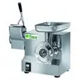 Combinaison hachoir à viande et Râpe 22 ATE - Groupe broyage aluminium - Monophasé - Production horaire hachoir à viande Kg/h 150-250 - Production horaire Râpe Kg/h 40