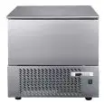 CELLULE DE REFROIDISSEMENT - Mod AB5T - Refroidissement à air - Capacité plaques: N 5 x GN 1/1 (53x32,5 ou 60x40 cm) - Capacité de refroidissiment: +70° +3° (20 Kg) -  Capacité de surgelation: +70° -18° (15 Kg) - Dimensions cm L 75 x P 74 x h 87