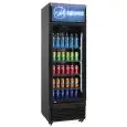 Présentoir réfrigéré pour boissons avec capacité Lt 340 et température de +2 à +10 °C Amitek AK401RGB