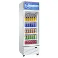Présentoir réfrigéré pour boissons avec capacité Lt 340 et température de +2 à +10 °C Amitek AK401RG